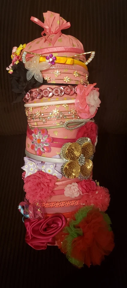 Gran Lote de Diademas Decorativas Niñas con Soporte Hecho a Mano Foto 1 de 1