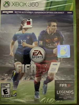 NEW FIFA 16 - Standard Edition - (Xbox 360, 2016) SEALED - Image 1 of 2