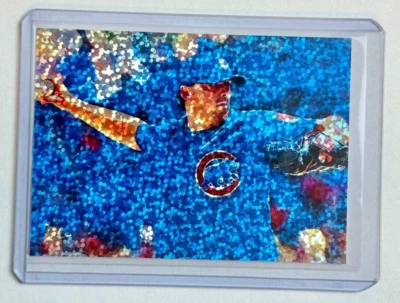 Tarjeta refractor John Lackey edición limitada firmada por artista "Chicago Cubs" 1/1 Foto 1 de 2