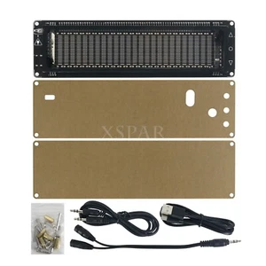 AK2515 Pro V2.0 25-Band Music Spectrum Display Desktop Clock Voice Control - Picture 1 of 7