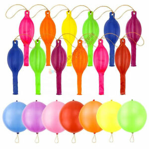 Mix Color Large Punch Balloons Ideal For Kids Party Bag And Birthday Celebration