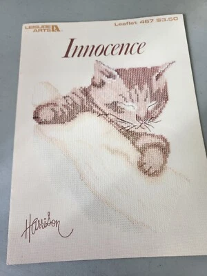Innocence 4 Cat Designs Leisure Arts Leaflet 467 - Image 1 of 4