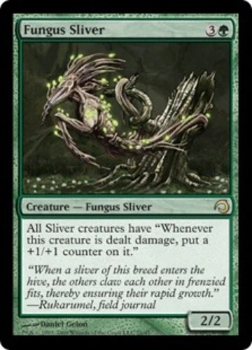 Fungus Sliver - Foil ~ Lightly Played Premium Deck Series: Slivers MTG Magic Ult - Image 1 of 1