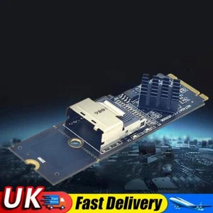 M.2 NVME To Mini SAS SFF-8087 Expansion Card Useful SFF8087 To M2 NVME Adapter U - Afbeelding 1 van 14