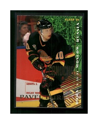 1994-95 Fleer Canucks Hockey Card #223 Pavel Bure HOF - Image 1 of 4