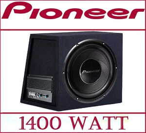 BASS BOX PIONEER TS-A30S4 SUBWOOFER 30cm ATTIVO 1400 WATT+AMPLIFICATORE AUTO - Foto 1 di 4