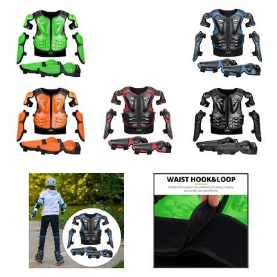 Kids Motorcycle Guard Suit Dirt Bike Gear for Skiing Skating Cycling - Image 1 of 2
