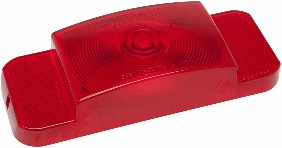 Optronics Replacement Passenger Side Red RV Tail Light Lens for RVST60/61, RVSTL - Imagem 1 de 1