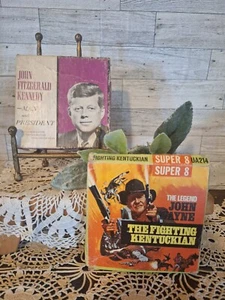 2er Set Vintage 8mm Filme in OVP, JF Kennedy, John Wayne - Bild 1 von 10