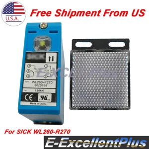 Sensore interruttore fotoelettrico nuovo in scatola per SICK WL260-R270 6020768 12-240VDC 10m - Foto 1 di 8