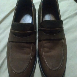 Bostoniano Para Hombres Penny Mocasín Cuero Marrón Vestido 12 EE. UU. Zapatos Regalo 🎁 Accesorios - Imagen 1 de 12