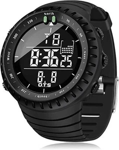 Men's Military Tactical LED Digital Sports Watch Backlight Wristwatch Waterproof - Picture 1 of 6