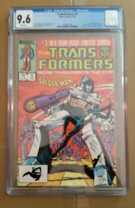 TRANSFORMERS 3 CGC 9.6 SPIDERMAN ERSCHEINUNG BLACK SUIT VENOM SYMBIOTE - Bild 1 von 3
