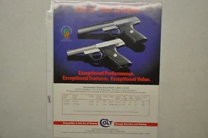 Colt Factory Original 1996 Colt Cadet Dealer Counter Card "RARE" - Bild 1 von 3