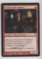 2012 Magic: The Gathering - Avacyn Restored Somberwald Vigilante #156 0a1
