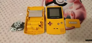 OEM Gameboy Color Yellow Shell+ Screen Only Same Day Ship Read Desc - Picture 1 of 12