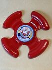 2007 Red Rare Ronald Mcdonald Flyer Frisbee Funtime Htf Astronaut Graphic