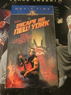 ESCAPE FROM NEW YORK- VHS MGM Movie Time SEALED  - Image 1 of 4