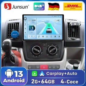 13.1" Für Fiat Ducato 2006-2023 Android 13 Autoradio Navi CarPlay 2+64G DAB+ LTE - Bild 1 von 15