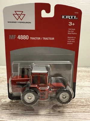 2023 ERTL 1: 64 Massey Ferguson 4880 拖拉机 4WD 全新!! 16445 — 第 1/4 张图片