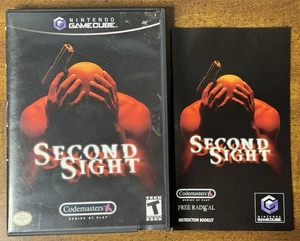 Second Sight (Nintendo GameCube, 2004) CIB Complete w/ Manual Tested - Picture 1 of 4