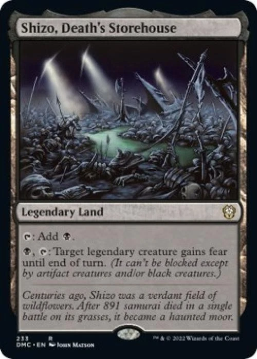 MTG English Shizo, Death's Storehouse NM Normal Commander: Dominaria United - Image 1 of 1