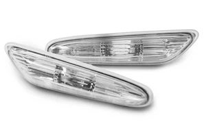 Juego de indicadores laterales transparentes bmw serie 1 e81 e87 04-12 par repetidores izquierda derecha - Imagen 1 de 12