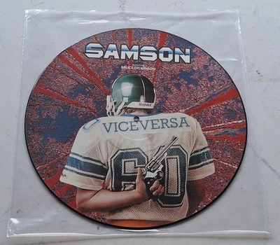 Samson Featuring Bruce Dickson Iron Maiden Fame 12" NWBHM Metal Picture Disc - Image 1 of 2