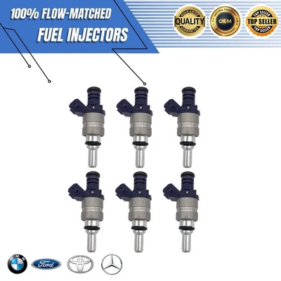 OEM 6x NUEVO inyectores de combustible Siemens aptos 01-06 BMW 330Ci X3 X5 530i Z4 330i Z3 3,0 L Foto 1 de 4