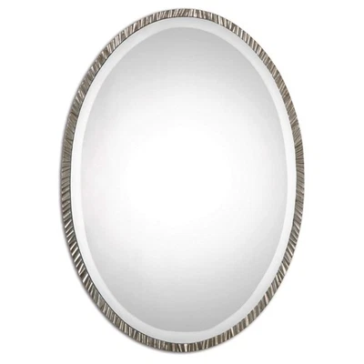 Uttermost - Mirror - Mirrors - Annadel - 28 inch Oval Wall Mirror - 20 inches - Image 1 of 4