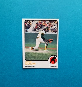 1973 Topps #315 John Odom Oakland Athletics Baseball Card Near Mint - Picture 1 of 2