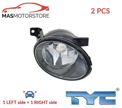 FOG LIGHT LAMP PAIR TYC 19-0798-01-9 2PCS I NEW OE REPLACEMENT - Image 1 of 4