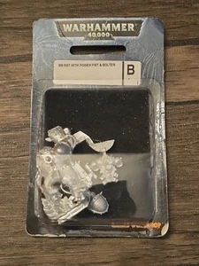 Warhammer 40K Games Day Space Marine Sergeant w/ Fist BRAND NEW SEALED metal OOP - Picture 1 of 2