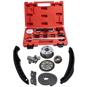 Timing Chain & Cogwheel Kit Fit for VW Audi Skoda Seat 1.4 1.6 EA111 Timing Tool - Picture 1 of 7