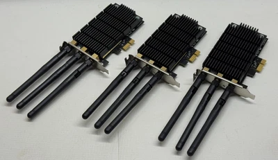 (3) TP-Link Archer T9E AC1900 Wireless Dual Band PCI Express Adapter - Image 1 of 4