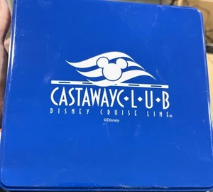 Castaway Club Disney Cruise Club Tin Playing Cards Cruise O Gram - Picture 1 of 2