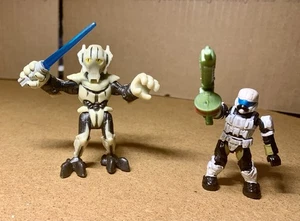 Playskool Star Wars General Grievous & Mega Construx Halo White Arctic - Picture 1 of 4