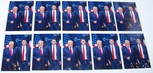 LOT OF 10 - Charlie Kirk & Donald Trump Trading Cards - Turning Point USA - Bild 1 von 3