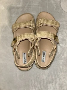 Sandalias Steve Madden Bigmona Rafia Talla 10 - Imagen 1 de 7