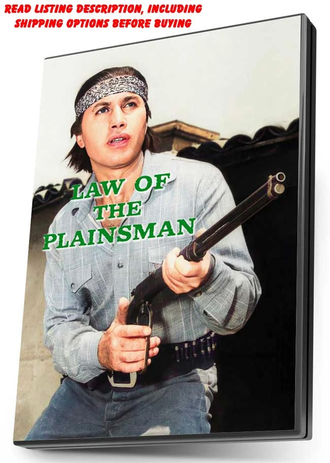 LAW OF THE PLAINSMAN COMPLETE 30 TV EPISODES 1959 REMASTERED DVD COLLECTION NEW - Image 1 of 1