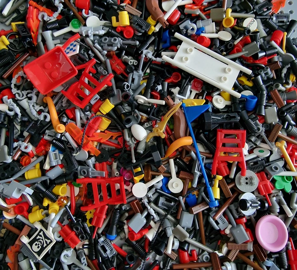 LEGO Minifigur Figur Konvolut Zubehör 50 Teilig A192 - Bild 1 von 1