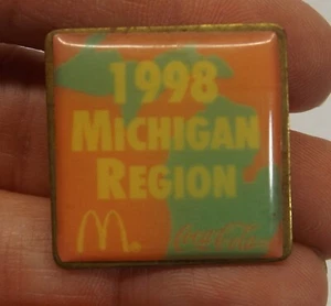 "McDonald's Pin ""1998 Michigan Region Sammlerstück" - Bild 1 von 2