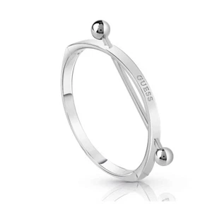 GUESS UBB85094-L Donna Bracciale Armilla Acciaio Inox Argento Bangle Nuovo - Foto 1 di 3