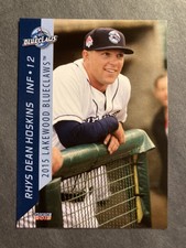 2015 Lakewood BlueClaws Choice #12 Rhys Hoskins - Minor League