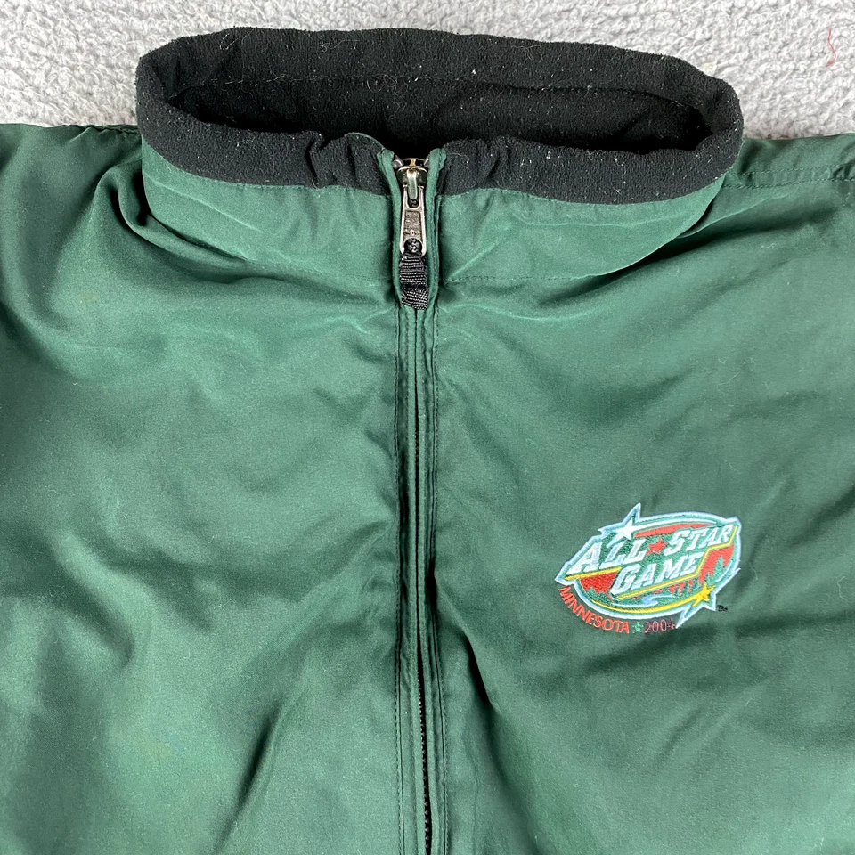 Chaqueta de Juego de Estrellas de Hockey de la NHL 2004 de Colección para Hombres 2XL Cremallera Completa Wild Arena Bomber Foto 1 de 4