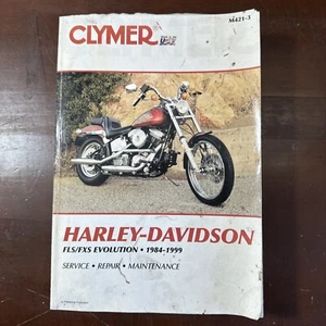 CLYMER Harley-Davidson FLS/FXS Evolution 1984-1999 Repair Manual- Fast Shipping - Bild 1 von 7