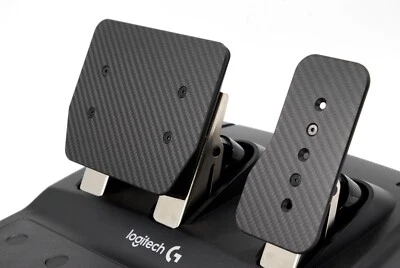 Carbon Fibre Logitech Double Brake Pedal G923 / G29 / G920 / G25 / G27 - Image 1 of 4