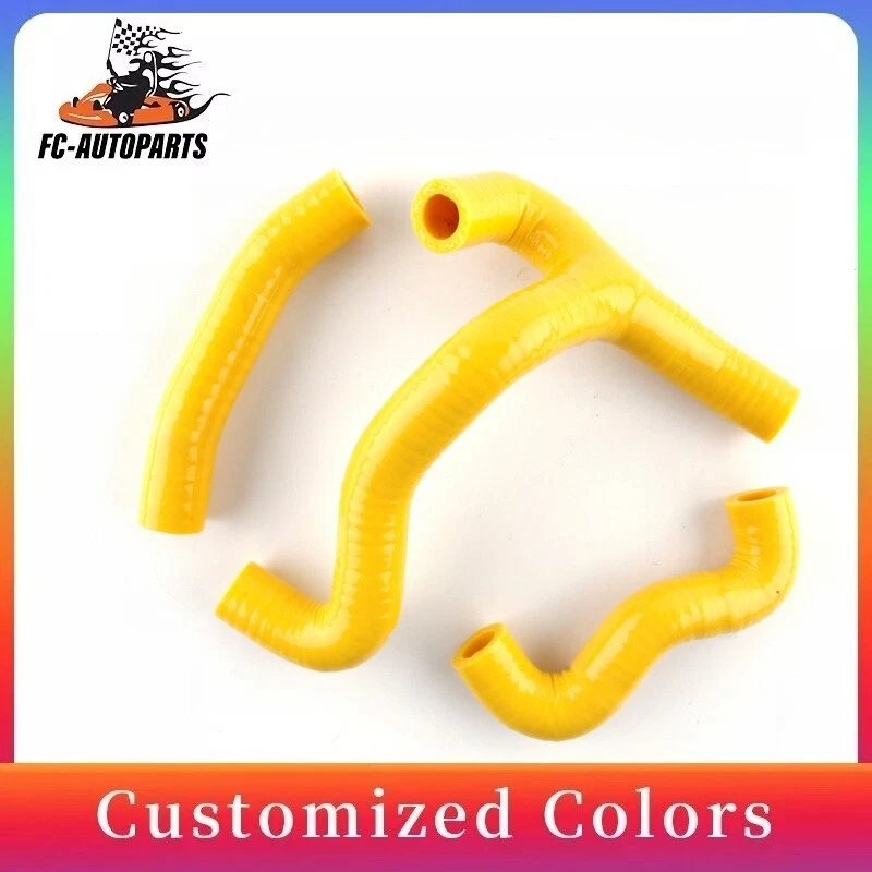 Manguera amarilla refrigerante radiador silicona KTM 50 SX/SX Mini/SXS para KTM 50 SX 2012-2017 Foto 1 de 4