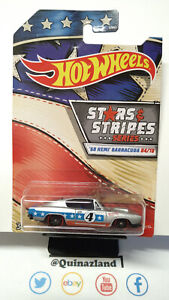 Hot Wheels  Stars & Stripes '68 Hemi Barracuda  (NP28)