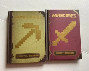 Minecraft Handbooks: Combat & Essential- Scholastic * Good* - Picture 1 of 16